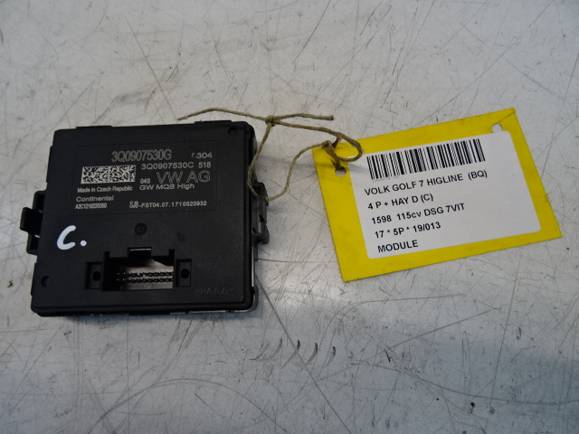 MODULE Vw GOLF VII 1/17 - 2/20 FaceLift