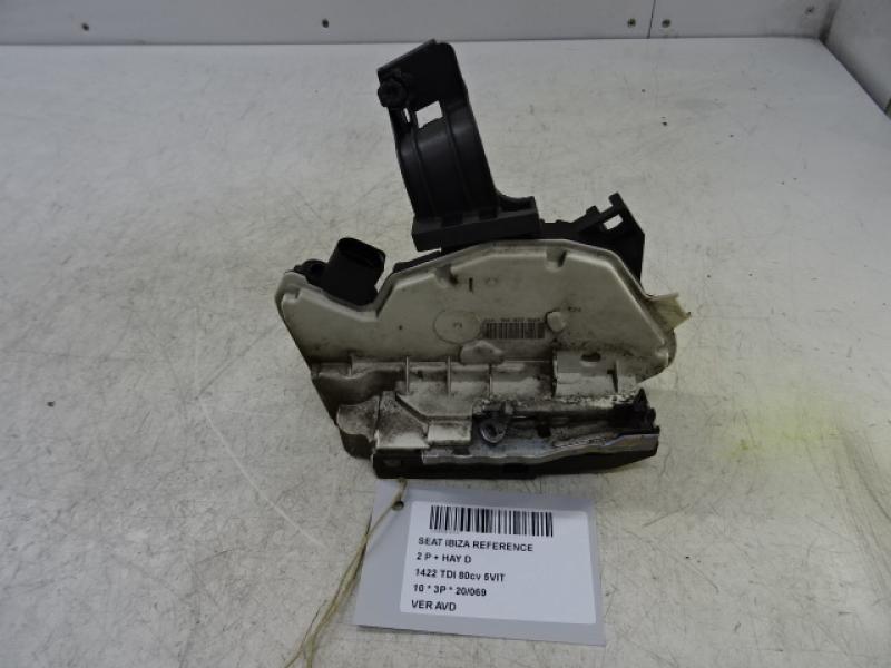 VERROUILLAGE DE PORTE AVANT DROITE Seat IBIZA MK4 (6J) 08 - 12