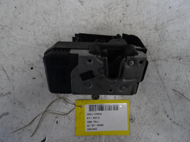 VERROUILLAGE DE PORTE AVANT GAUCHE Opel CORSA C 09/00 - 10/06