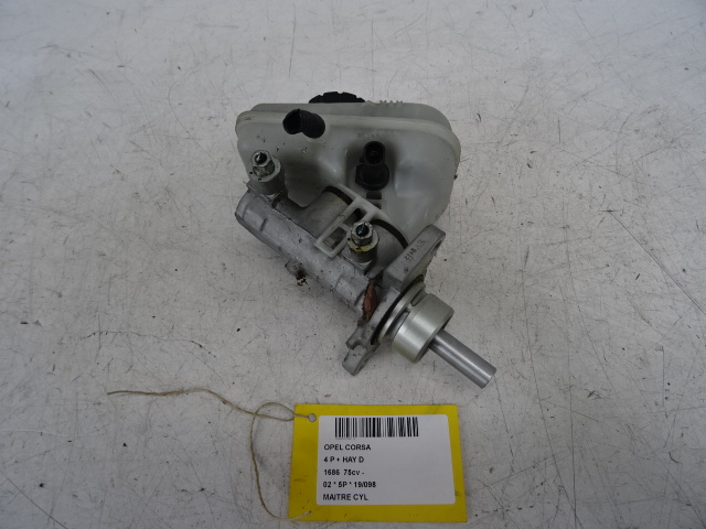 MAÎTRE CYLINDRE Opel CORSA C 09/00 - 10/06