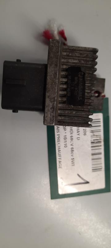 VOORGLOEI RELAIS Peugeot 206 - 2/09