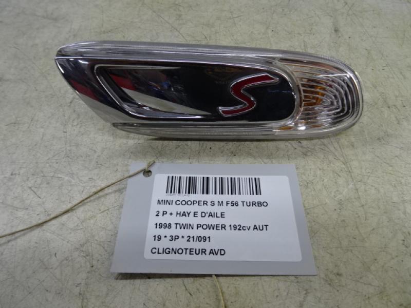 CLIGNOTEUR AVANT DROIT Mini F56 3-portes : 11/13 >