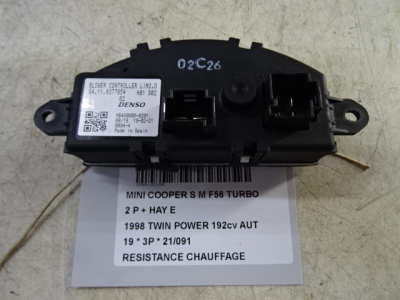 HEIZUNG WIDERSTAND Mini F56 3-portes : 11/13 >