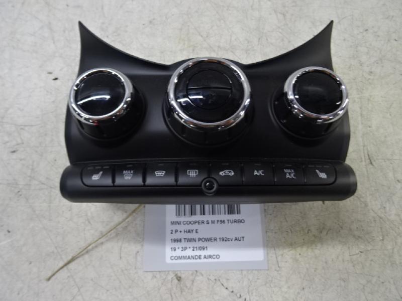 COMMANDE D'AIRCO Mini F56 3-portes : 11/13 >