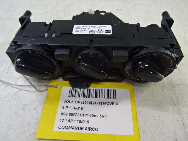 BEDIENINGSPANEEL AIRCO Vw UP 11/11+