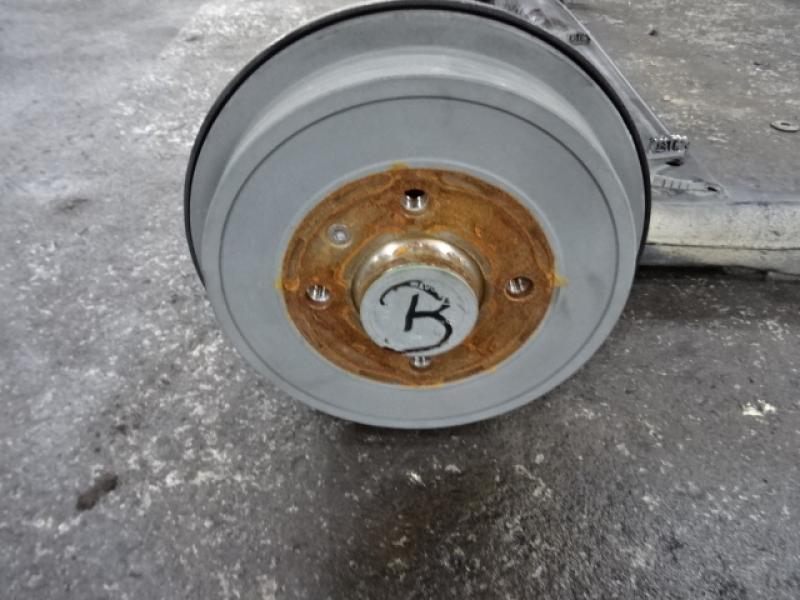 REAR BRAKE DRUM Vw UP 11/11+