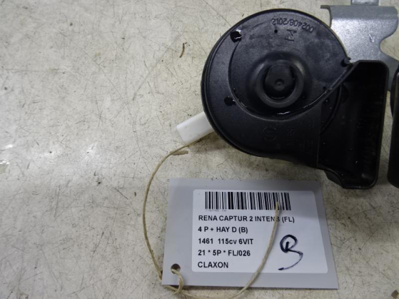 CLAXON Renault CAPTUR (2) 01/20+