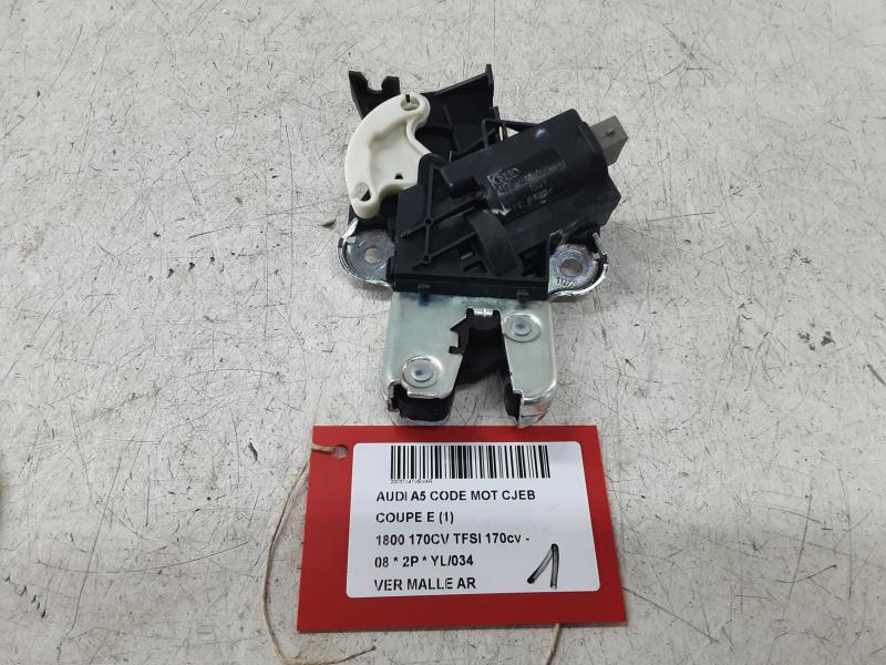 CENTRALE VERGRENDELING DEKSEL Audi A5 COUPE (3PORTES) 06/2007 - 2011
