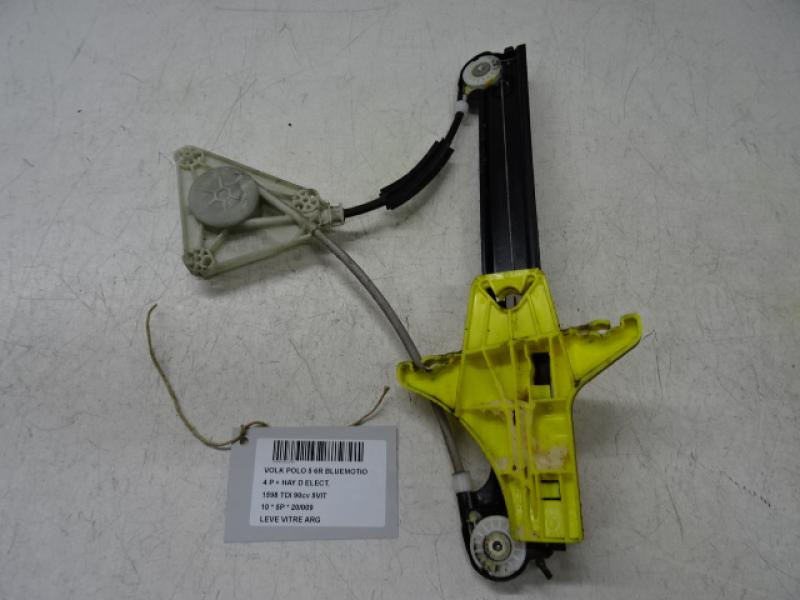 LEVE-VITRE DE PORTE ARRIERE GAUCHE Vw POLO (6R) 6/09 - 4/14