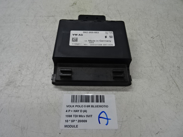 MODULE Vw POLO (6R) 6/09 - 4/14
