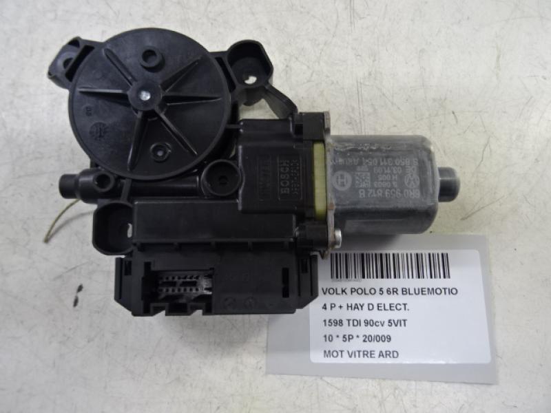 MOTOR RUITMECHANISME ACHTER RECHTS Vw POLO (6R) 6/09 - 4/14