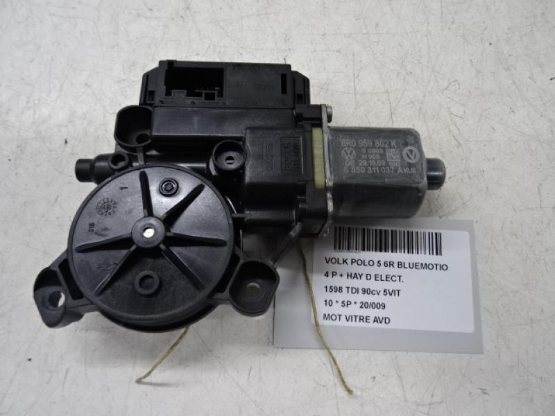 MOTOR RUITMECHANISME VOOR RECHTS Vw POLO (6R) 6/09 - 4/14