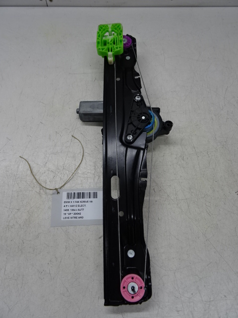 RUITMECHANISME ACHTER RECHTS Bmw X1 F48 09/15 - 7/19