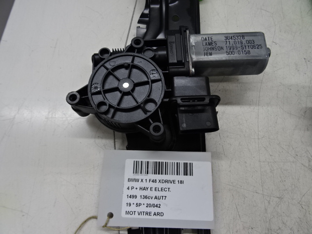 MOTOR RUITMECHANISME ACHTER RECHTS Bmw X1 F48 09/15 - 7/19