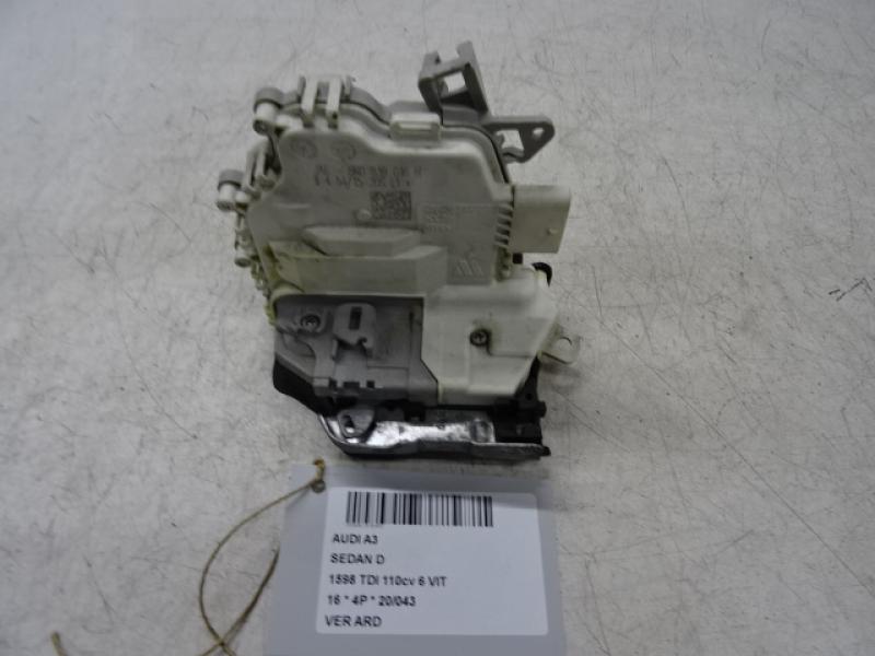 VERGRENDELING ACHTER RECHTS Audi A3 4D 5/13 - 16