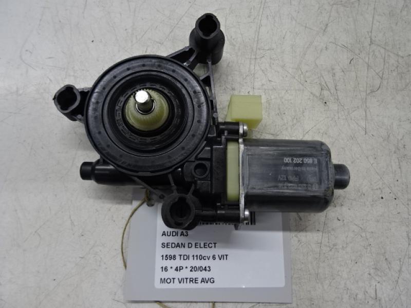 MOTOR RUITMECHANISME VOOR LINKS Audi A3 4D 5/13 - 16
