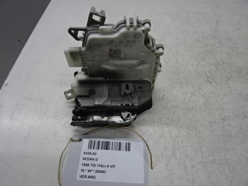 VERGRENDELING ACHTER LINKS Audi A3 4D 5/13 - 16