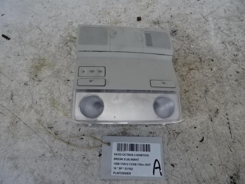 BINNENVERLICHTING Skoda OCTAVIA (5E) 11/12 - 3/17