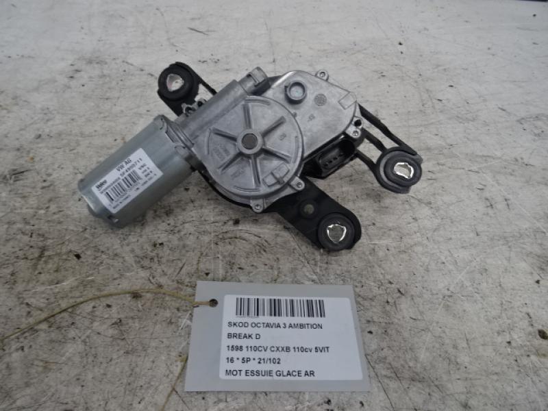 RUITENWISSERMOTOR ACHTER Skoda OCTAVIA (5E) 11/12 - 3/17