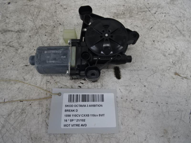 MOTOR RUITMECHANISME VOOR RECHTS Skoda OCTAVIA (5E) 11/12 - 3/17