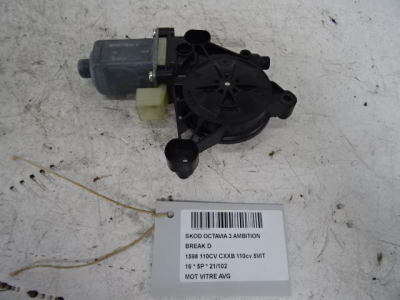 MOTOR RUITMECHANISME VOOR LINKS Skoda OCTAVIA (5E) 11/12 - 3/17