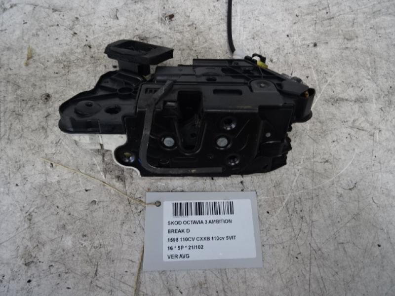 VERGRENDELING VOOR LINKS Skoda OCTAVIA (5E) 11/12 - 3/17