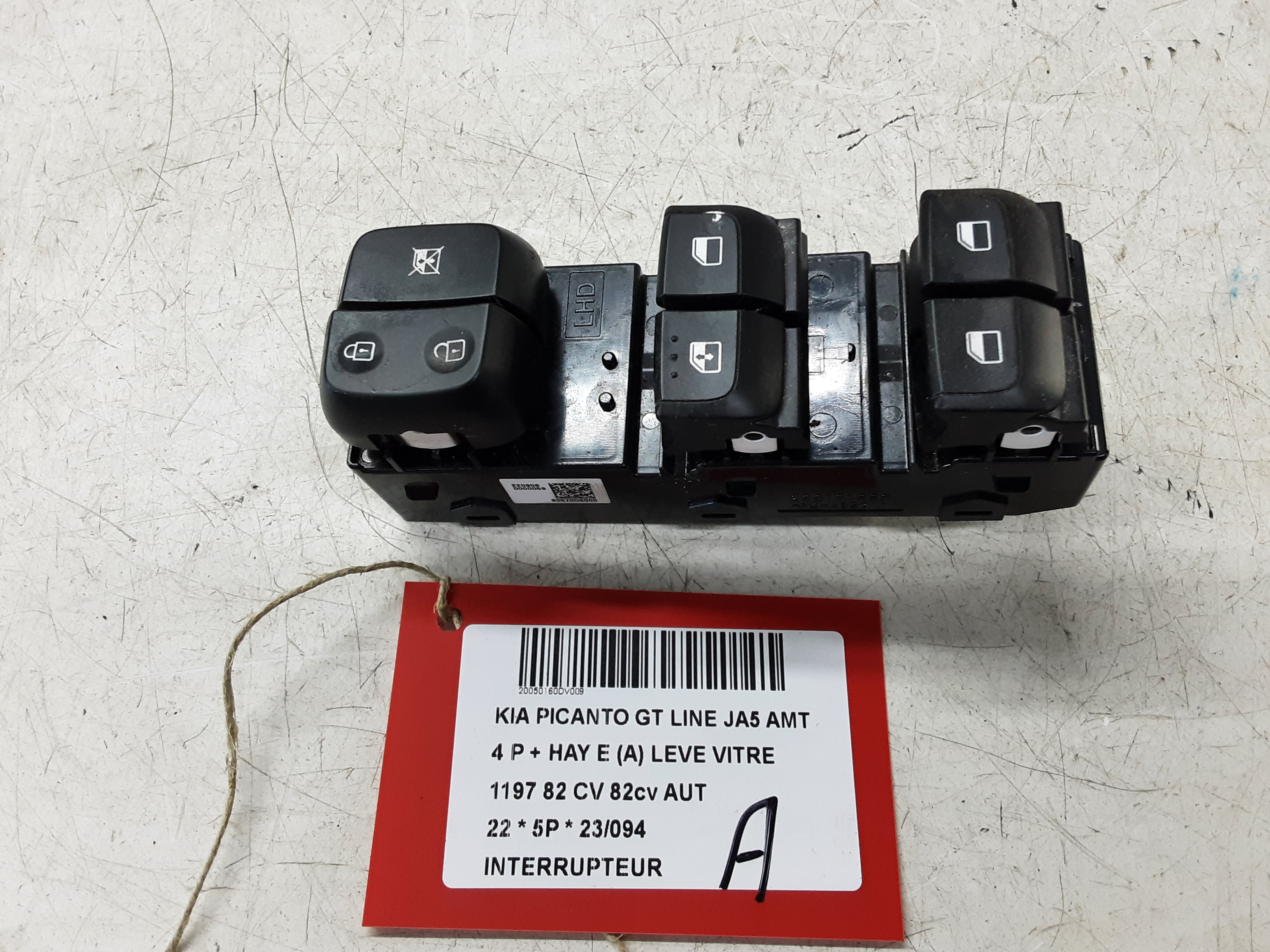 SCHAKELAAR Kia PICANTO 04/17+