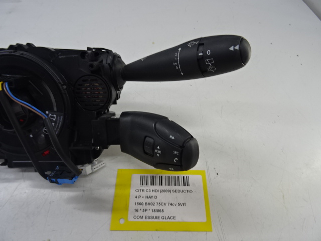 RUITENWISSER SCHAKELAAR Citroen C3 11/09 - 16