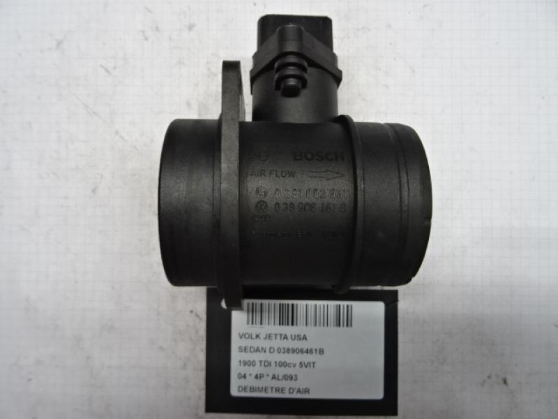 LUFTMENGENMESSER Vw JETTA 99 - 04 (4°GEN)