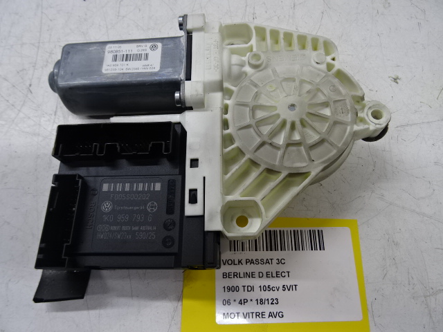 MOTOR RUITMECHANISME VOOR LINKS Vw PASSAT 02/05 - 11/10