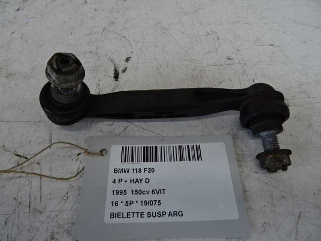 REACTIESTANG ACHTER LINKS Bmw 1 F20/F21 3/15 - 19