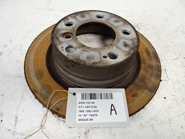 REMSCHIJF ACHTER Bmw 1 F20/F21 3/15 - 19