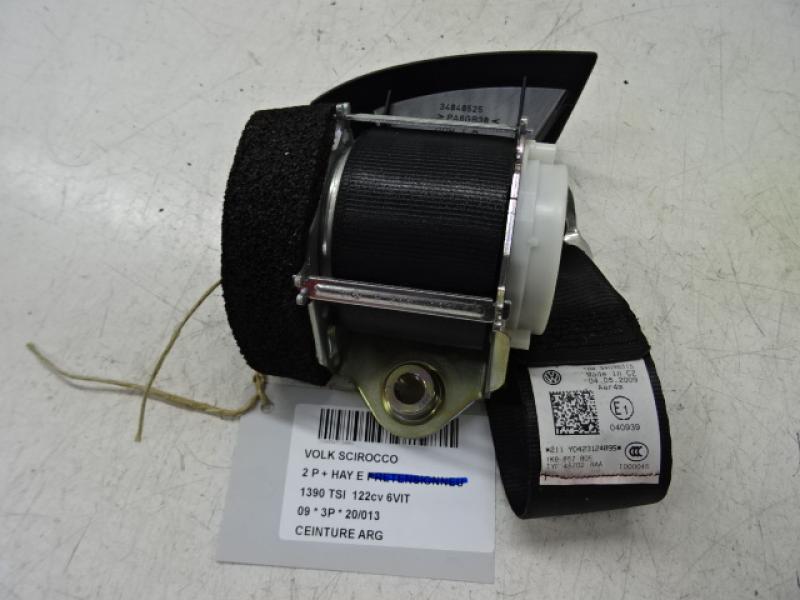 SICHERHEITSGURT LINKS HINTEN Vw SCIROCCO 08 - 14