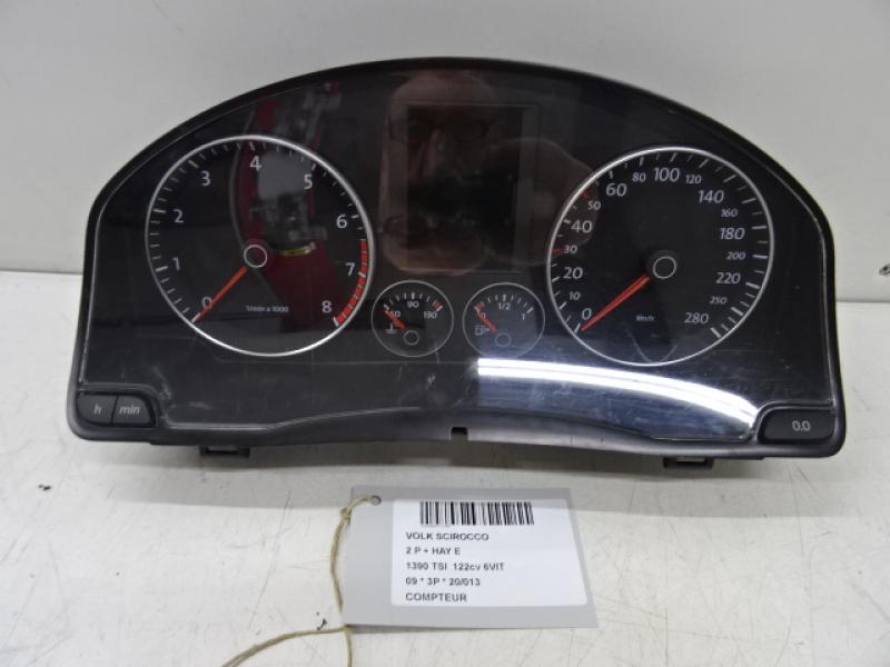 COMPTEUR Vw SCIROCCO 08 - 14