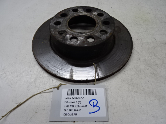 DISQUE ARRIERE Vw SCIROCCO 08 - 14