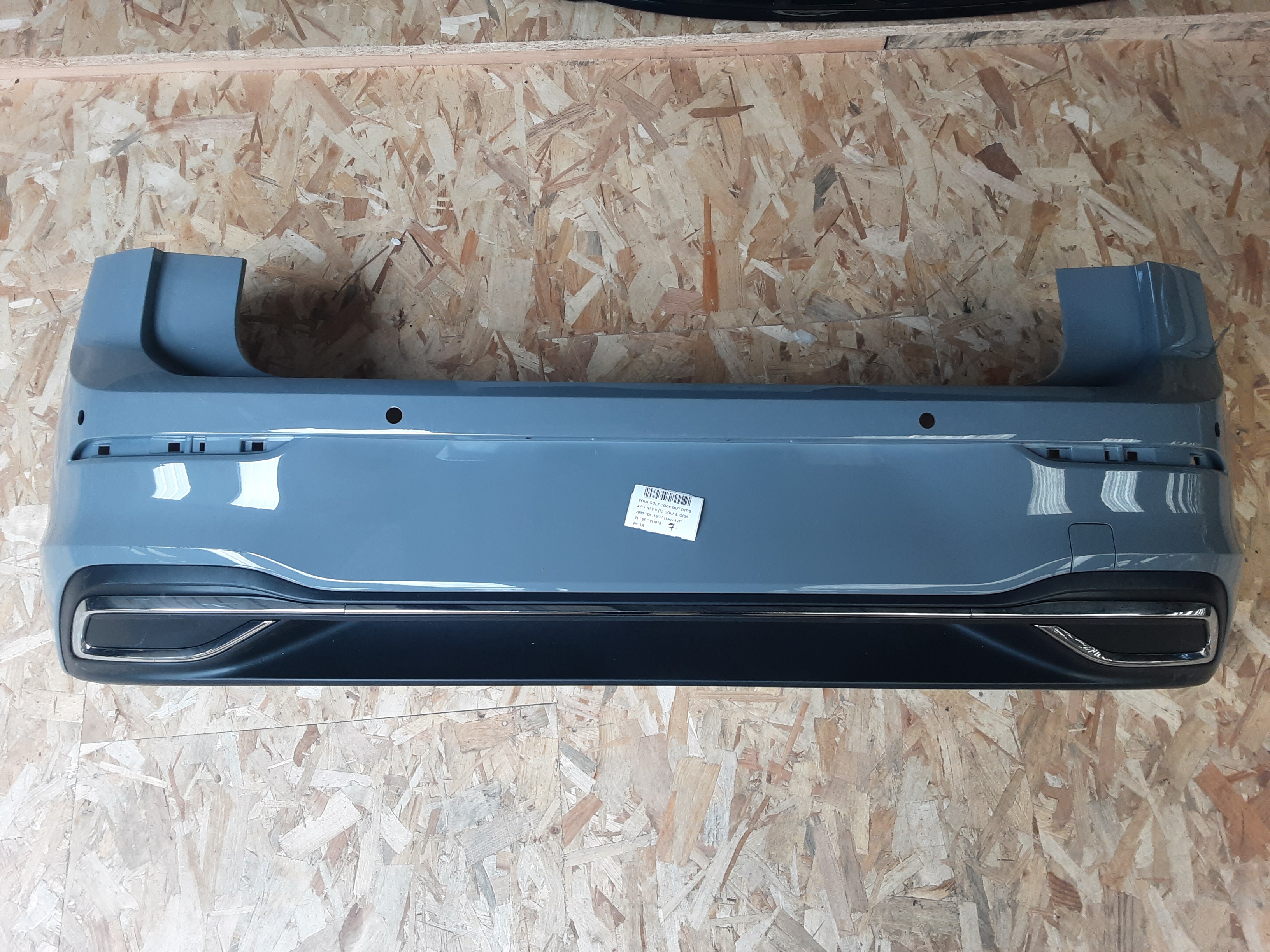 ACHTERBUMPER Vw GOLF VIII 2/20+