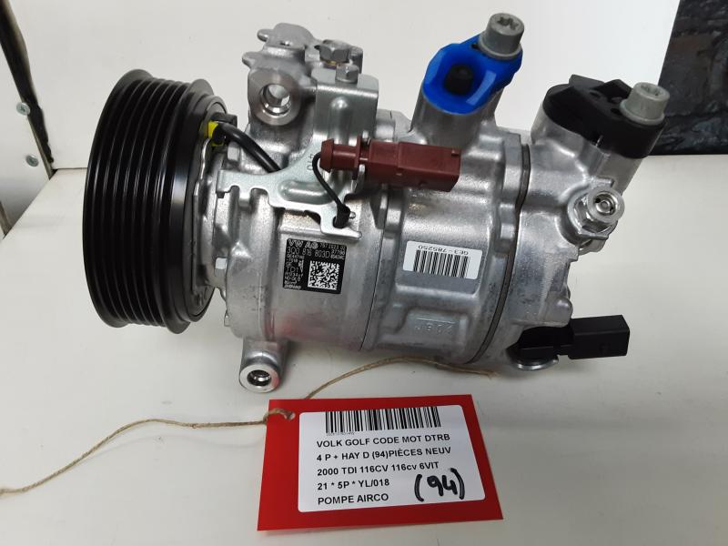 POMPE D'AIRCO Vw GOLF VIII 2/20+