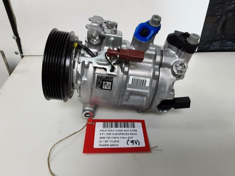 POMPE D'AIRCO Vw GOLF VIII 2/20+