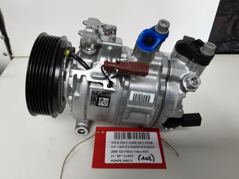 POMPE D'AIRCO Vw GOLF VIII 2/20+