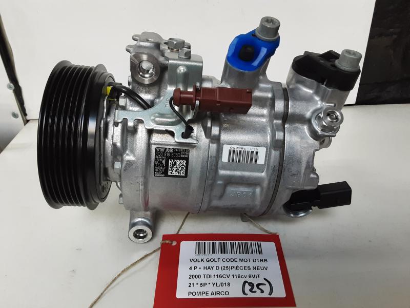 POMPE D'AIRCO Vw GOLF VIII 2/20+