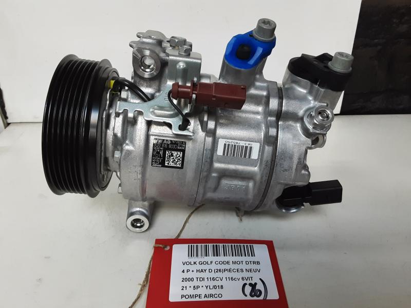 POMPE D'AIRCO Vw GOLF VIII 2/20+