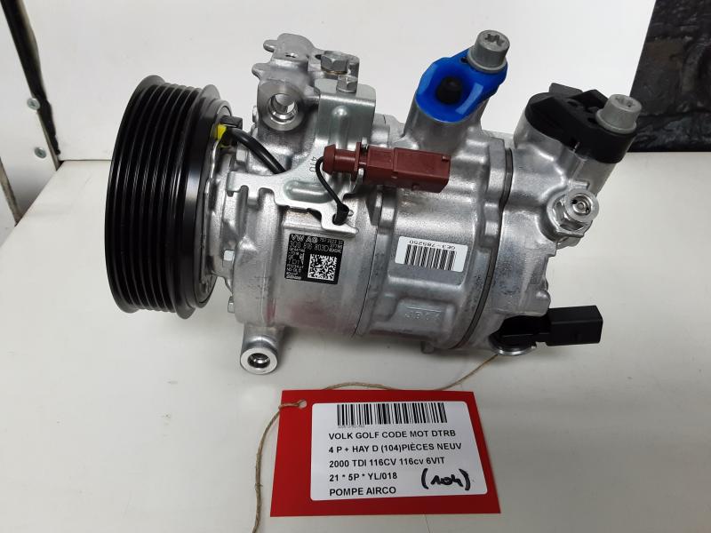 POMPE D'AIRCO Vw GOLF VIII 2/20+