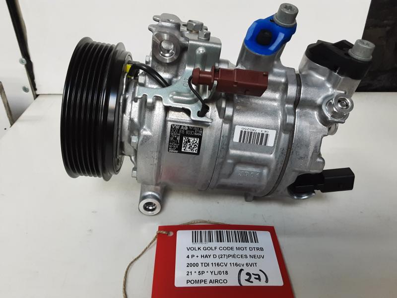 POMPE D'AIRCO Vw GOLF VIII 2/20+