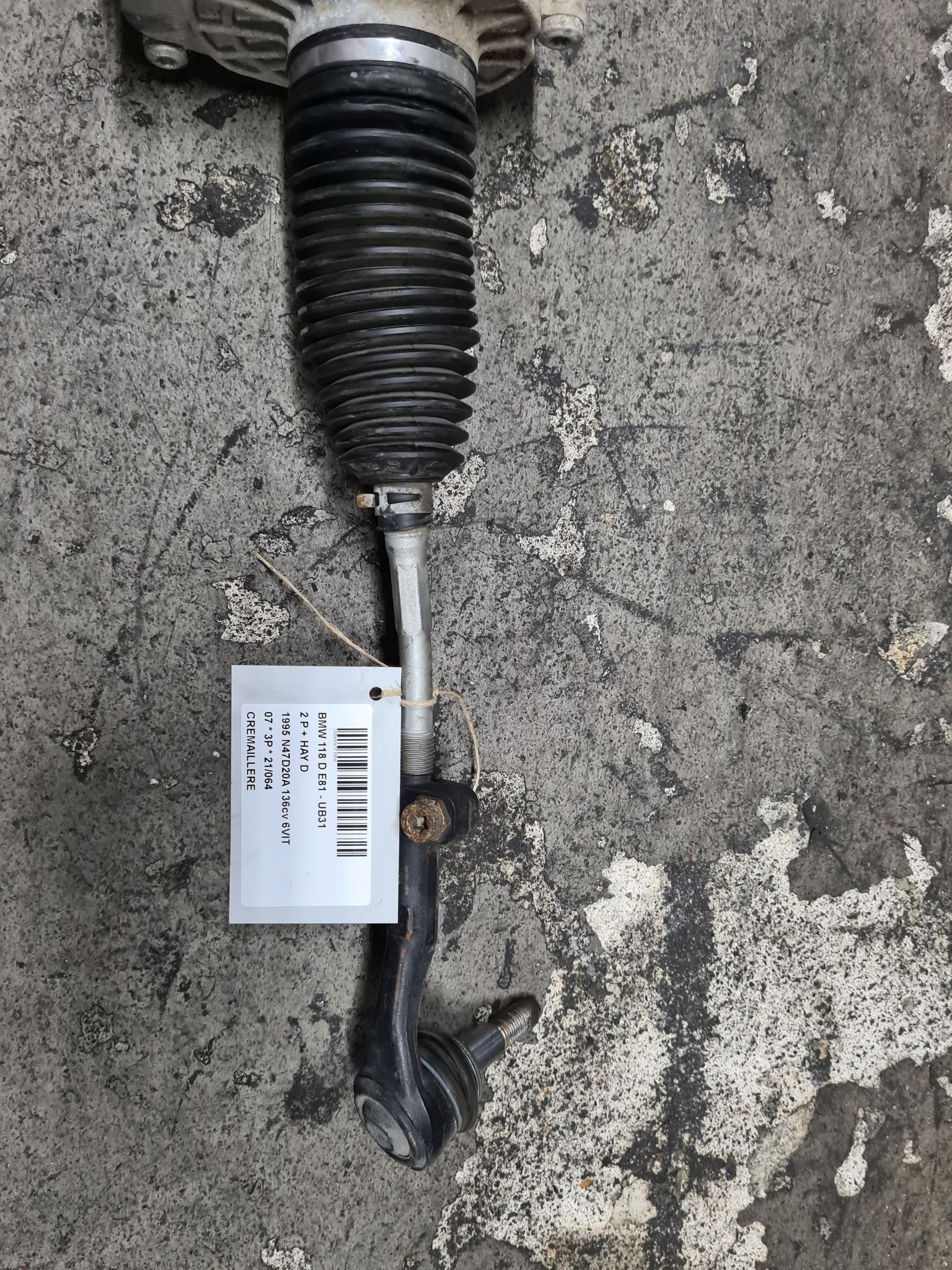 SPOORSTANG LINKS VOOR Bmw 1 E81/87 4/07 - 12