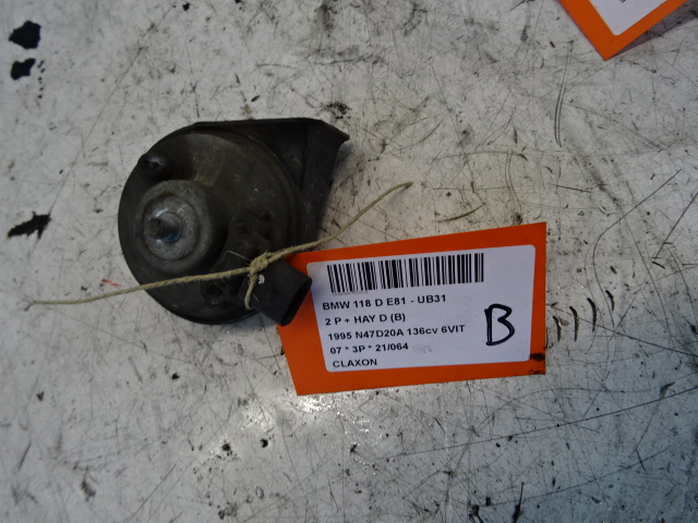 KLAXON Bmw 1 E81/87 4/07 - 12