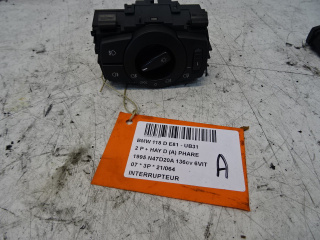 INTERRUPTEUR Bmw 1 E81/87 4/07 - 12