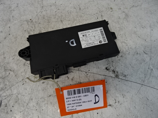 MODULE Bmw 1 E81/87 4/07 - 12