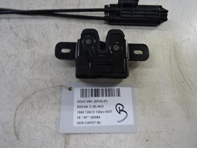 VERGRENDELING MOTORKAP Volvo V60 10/10-08/18