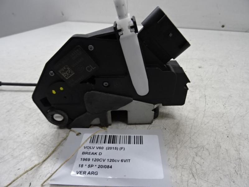 VERGRENDELING ACHTER LINKS Volvo V60 10/10-08/18