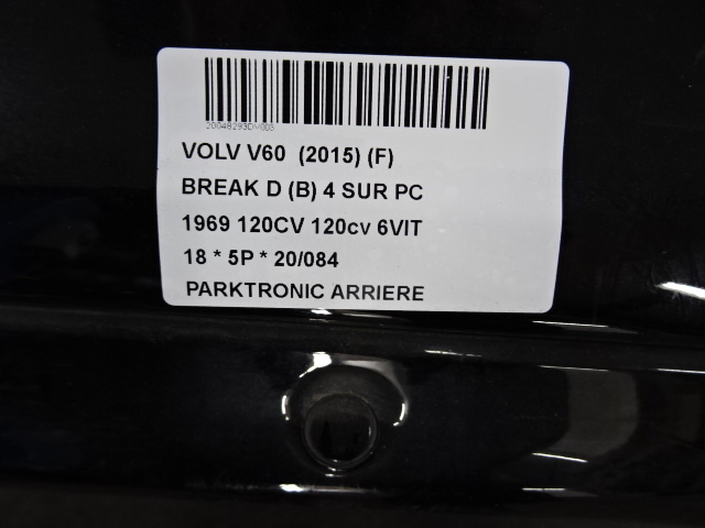 PARKEERSENSOREN ACHTER Volvo V60 10/10-08/18